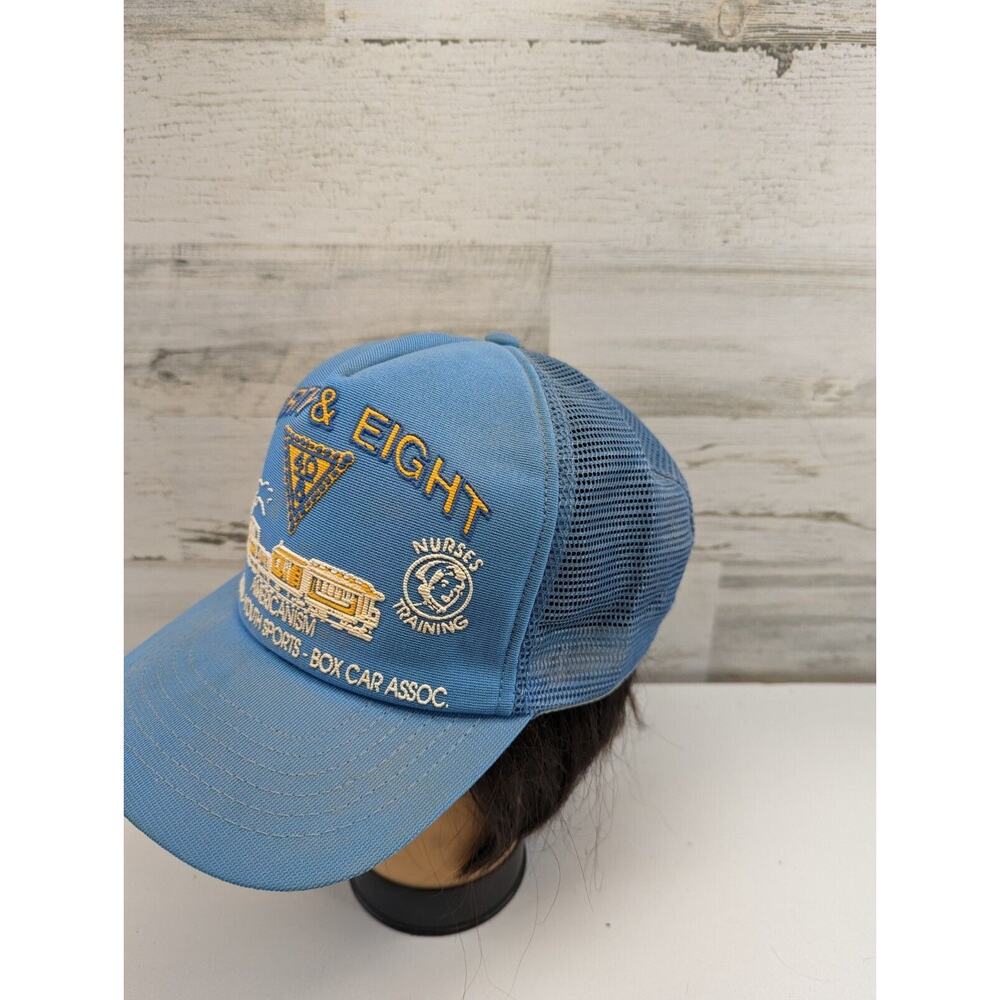 Vintage Forty & Eight Americanism Carville Star Youth Sports Box car Accoc Hat‎ - Picture 2 of 12
